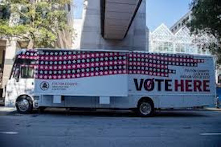 MOBILE VOTING BUS